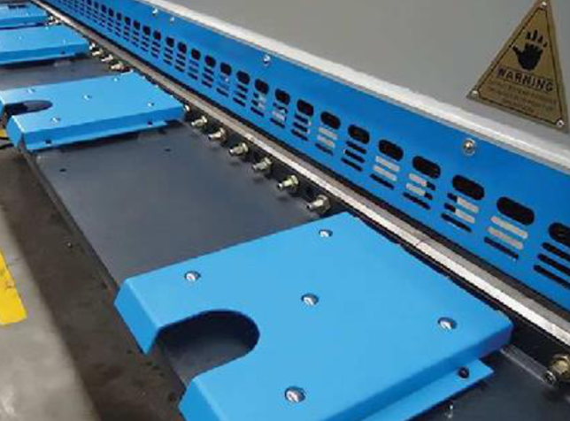 CNC NC Hydraulic Guillotine Shearing Machine Front Table